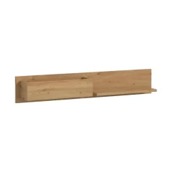 Hioshop Drive wandkast wandplank 1 plank eiken decor