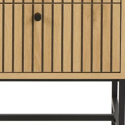 Hioshop Dylan nachtkastje 2 lades natuur