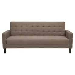 Hioshop Elva slaapbank met opbergruimte bruin