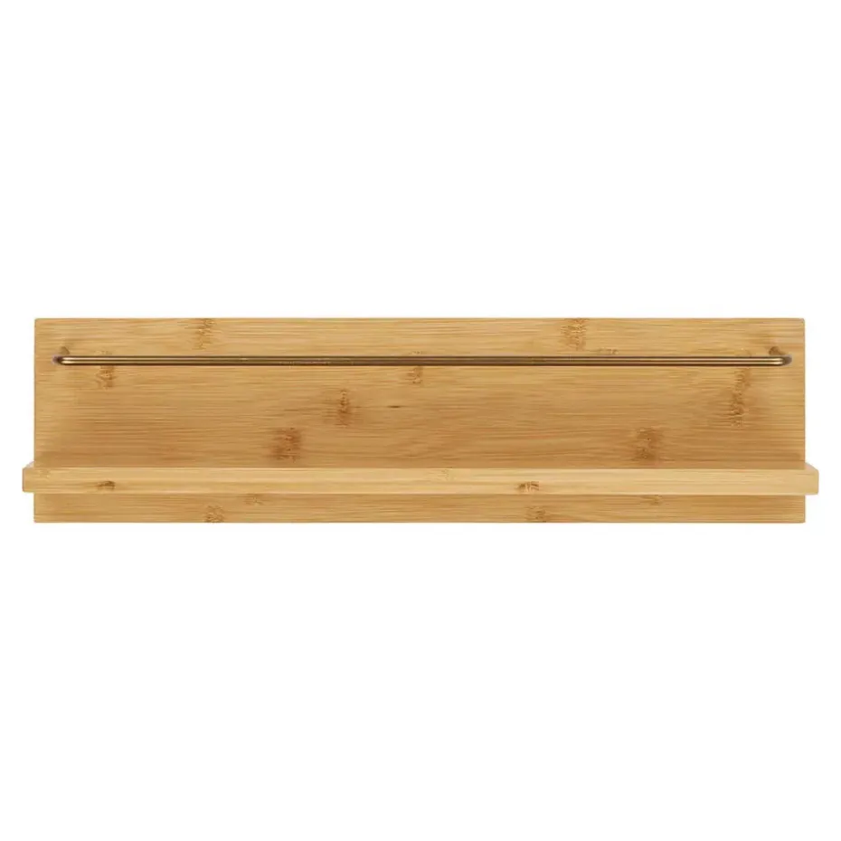 Hioshop Ember Wandplank 45x10x12cm natuur