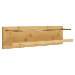 Hioshop Ember Wandplank 45x10x12cm natuur