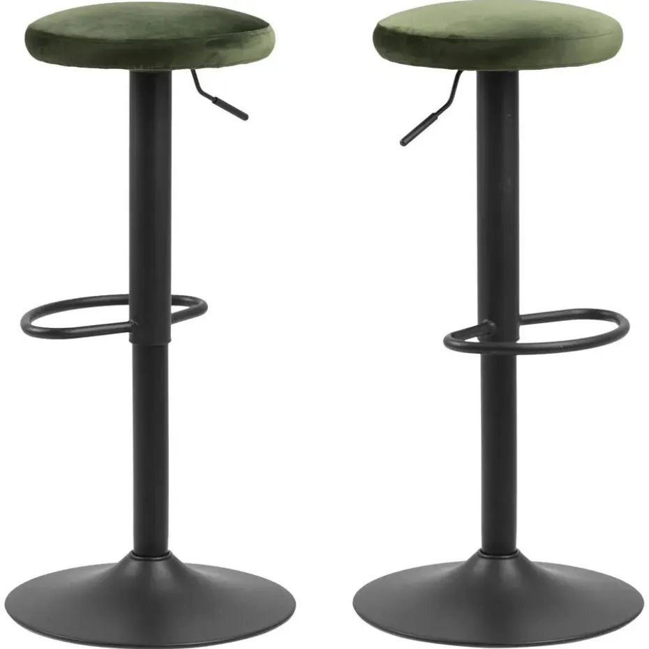 Hioshop Finurly barstoel groen