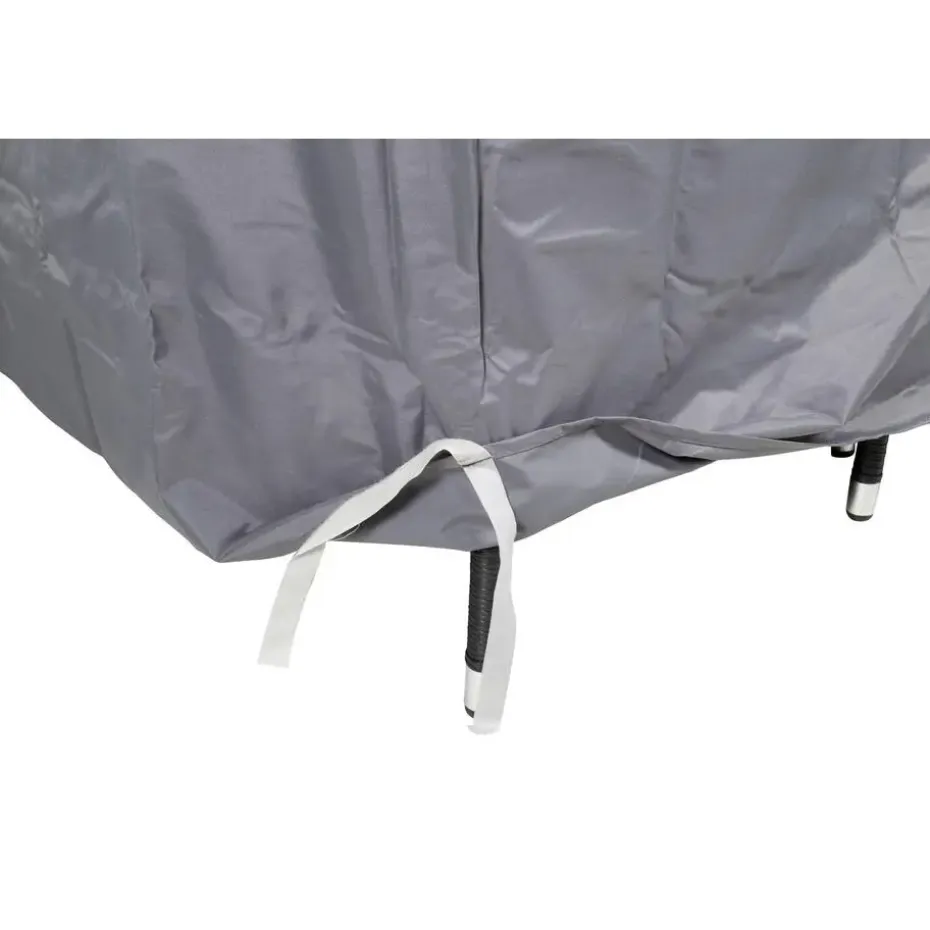 Hioshop Furnco hoes voor tuinmeubelen 130 x 210 x 160 cm grijs