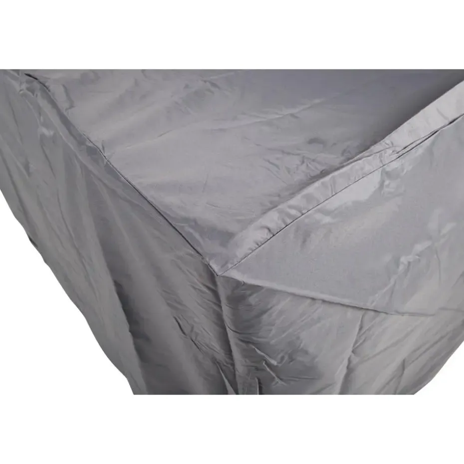 Hioshop Furnco hoes voor tuinmeubelen 130 x 210 x 160 cm grijs