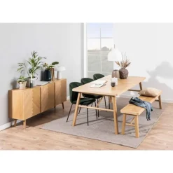 Hioshop Galdor bank Visgraat eiken decor