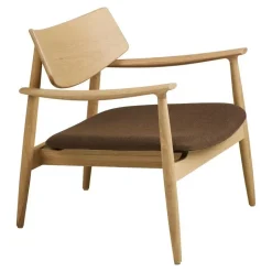 Hioshop Gina fauteuil eik- bruin