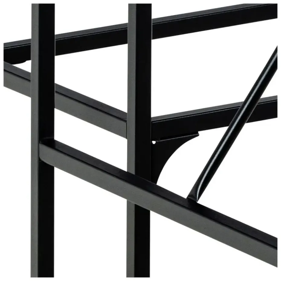 Hioshop Hugo bartafel set tafel- bank en 2 stoelen natuur