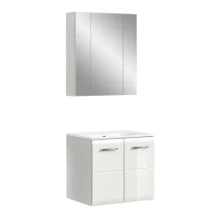 Hioshop Ice badkamer I63 wit hoogglans- wit