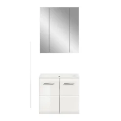 Hioshop Ice badkamer I63 wit hoogglans- wit