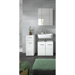 Hioshop Ice badkamer I76 wit hoogglans- wit