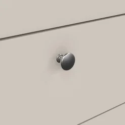 Hioshop Madrid ladekast 5 lades cashmere