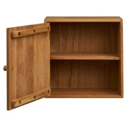 Hioshop Mina wandkast 1 deur eiken
