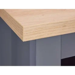 Hioshop Nellina wandkast wijnrek- 1 deur- 3 open planken- 12 ruimte voor wijn