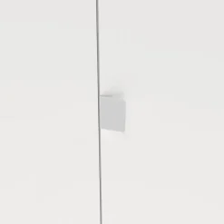 Hioshop Next kledingkast 4 deuren 2 lades 197x200cm wit