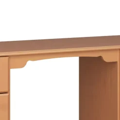 Hioshop Nilon kaptafel incl kruk 8 laden kers dekor