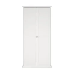 Hioshop North kledingkast 2 deuren wit