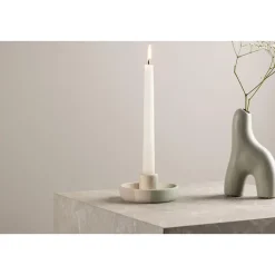 Hioshop Otis kandelaar grijs