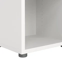 Hioshop Prima wandkast 3 vakken wit