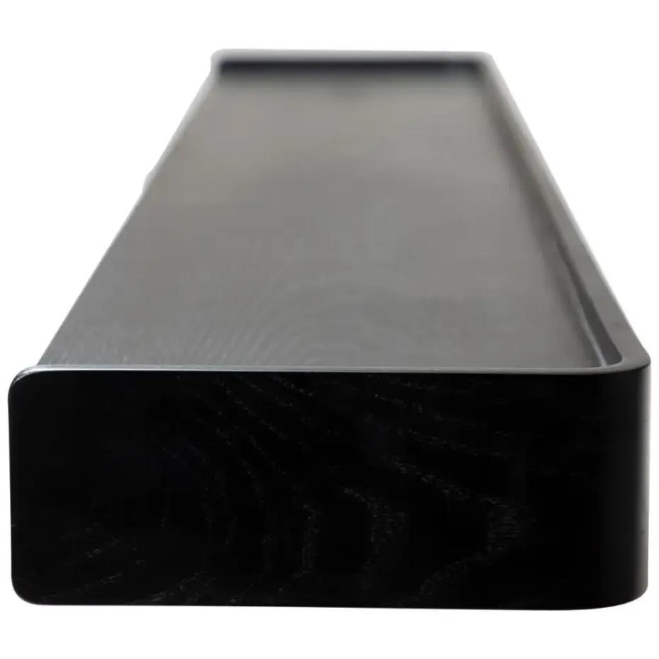 Hioshop Protopia Dan-Form wandplank fineer essen zwart