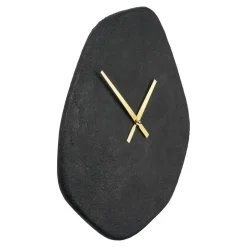 Hioshop Ragna wandklok zwart