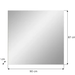 Hioshop Scout spiegel 90x87cm