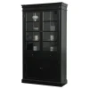 Hioshop Servieskast Mozart zwart dressoir met opzet