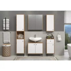 Hioshop Touch spiegelkast eik decor