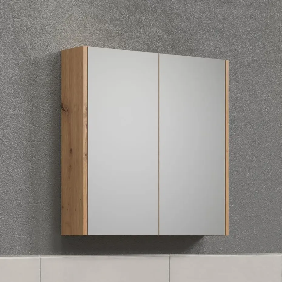 Hioshop Touch spiegelkast eik decor