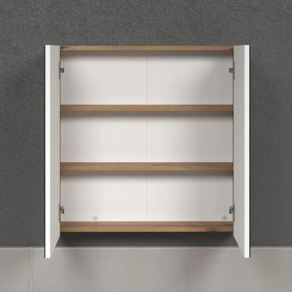 Hioshop Touch spiegelkast eik decor