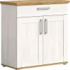 Hioshop Verona schoenenkast 1 lade 2 deuren lariks decor