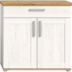 Hioshop Verona schoenenkast 1 lade 2 deuren lariks decor