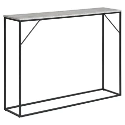 Hioshop Vita sidetable 1 plank travertin decor