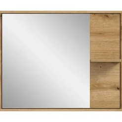 Hioshop Zeno spiegel bad 1 plank eiken decor