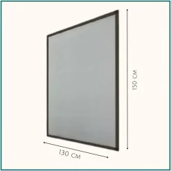 HIXA Raamhor 130x150 anti-insect 3 stuks