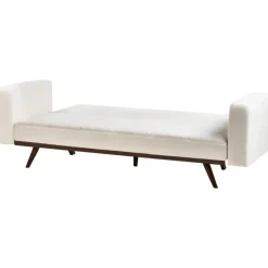 HJULBY - Driezitsbank - Gebroken wit - Bouclé