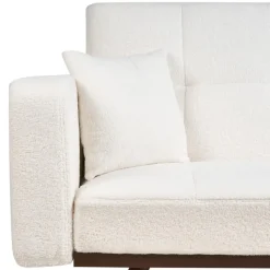 HJULBY - Driezitsbank - Gebroken wit - Bouclé