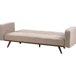 HJULBY - Driezitsbank - Lichtbruin - Polyester