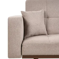 HJULBY - Driezitsbank - Lichtbruin - Polyester