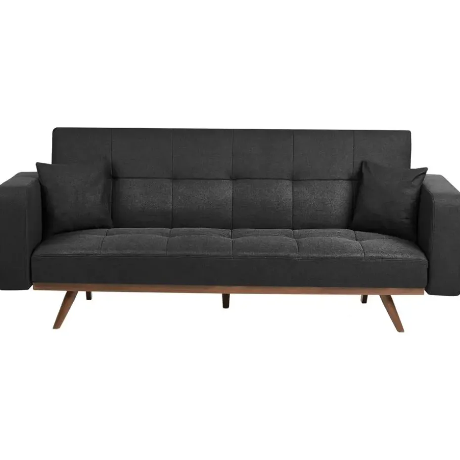 HJULBY - Driezitsbank - Zwart - Polyester