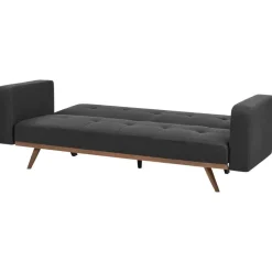 HJULBY - Driezitsbank - Zwart - Polyester