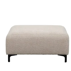 Hocker Elsa - stof Anthology - beige - 46x99x77 cm