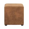 Hocker Nando - cognac - 45x45x45 cm