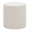 Hocker Wenen - crème - 40xØ37 cm