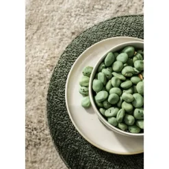 Hocker Wenen - groen - 40xØ37 cm