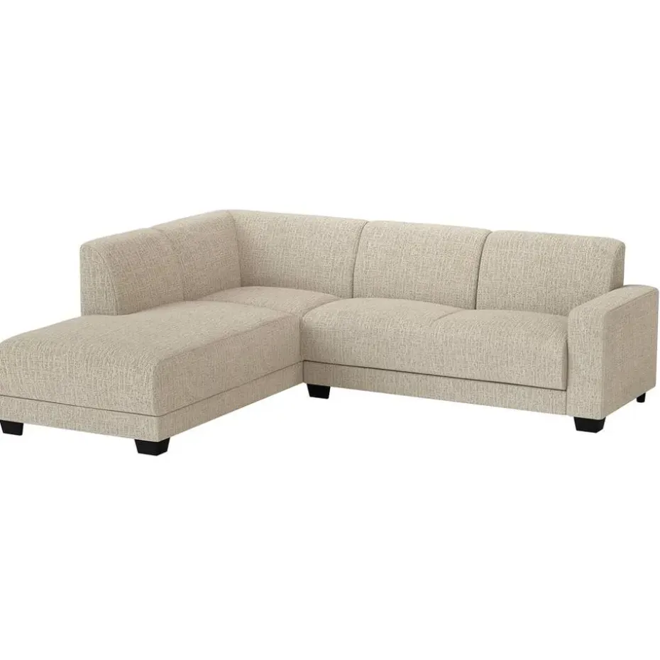 Hoekbank Aberdeen links - Kansas - crème