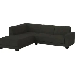 Hoekbank Aberdeen links - Preston - antraciet