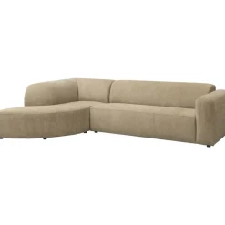 Hoekbank Astoria links - Venro - beige