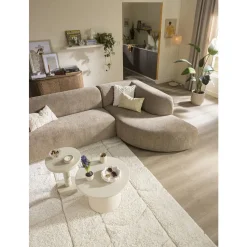 Hoekbank Astoria rechts - Venro - beige
