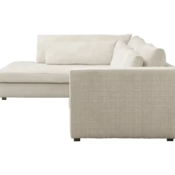 Hoekbank Chelsea links - Cyclamen - off-white