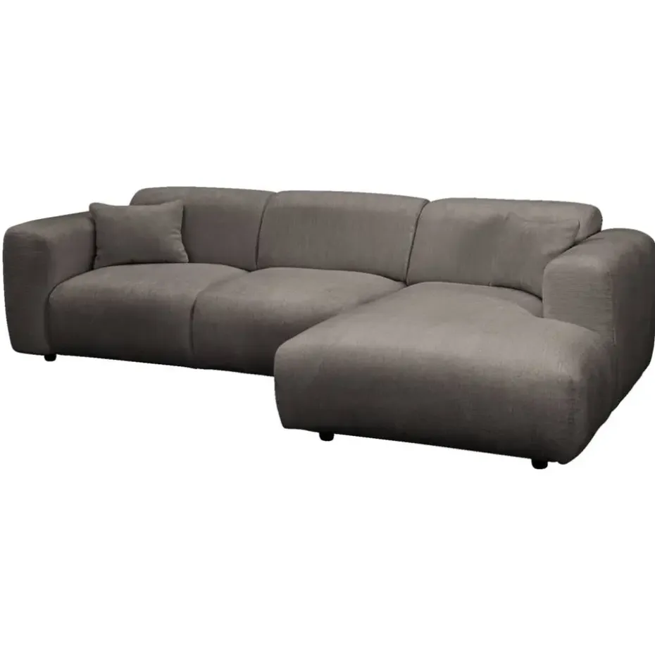 Hoekbank Claude rechts - taupe
